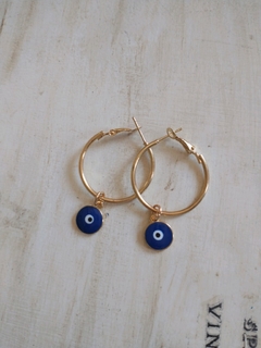 Argollas Julian azul - comprar online