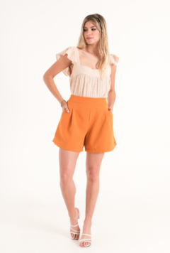 SHORT SASTRERO NARANJA T.L - comprar online