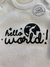 Body Hello World en internet