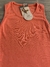 Musculosa Pipi Coral Fluo