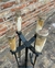 (DL) Set de chimenea nuevos de hueso o de asta de ciervo / 20 diámetro x 92 - comprar online