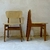 (FJ) Cuatro sillas de diseño madera Grapia / 55 x 50 x 43