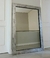 (FJ) Espejo de madera Plateado a la hoja / 154.5 x 108