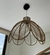 (SF) Dos lámparas colgantes de hilo de Algodón color offwhite y natural / 44x76 - comprar online