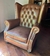 (DL) Sofa de cuero Berger / 92x80x106/40