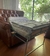 (MG) Sillon Cama Chester cuero marrón / 125 x 90 x 45/1 (colchón 70 x 170) - comprar online