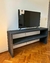 ( SA) Mueble Tv/ Bar / Consola de madera quemada / 180 x 0.40 x 0.80