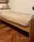 (MG) Dos camas paraíso enchapado con blanco laqueado/ una con carro. Sin colchones / 85 x 190 (para colchón de 80 x 180)
