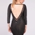 PUNTILLA shiny dress