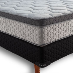 Sommier Topacio Marfil DV 1 Plaza y media 100x190x26 - comprar online