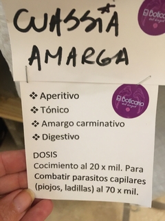 Cuassia Amarga 100gr - comprar online