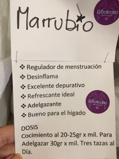 Marrubio 100gr - comprar online