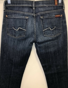 Calça SEVEN STRAIGHT LEG- 28 (38Br)-7FOR ALL MANKIND - SUSTENTARE BRECHÓ