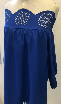 Vestido azul - P - comprar online