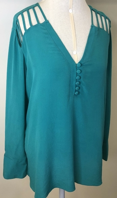 Blusa Seda LETAGE- 40 - comprar online