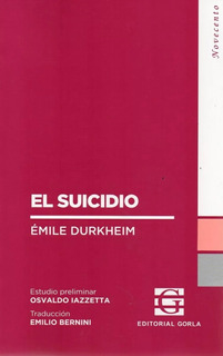 El suicidio - Émile Durkheim