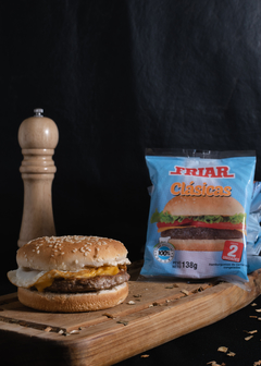 HAMBURGUESAS FRIAR 69 GRS, 100% CARNE X 60 UNIDADES