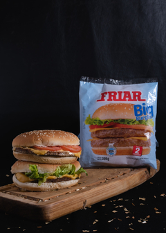 SUPER HAMBURGUESAS FRIAR BIG 198 GRS, 100% CARNE