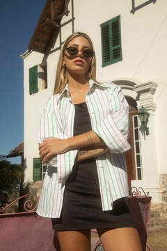 Camisa Colour stripes