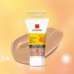 Protector Solar UVA PLUS SPF 40 Toque Seco Color