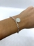 Pulsera acero blanco