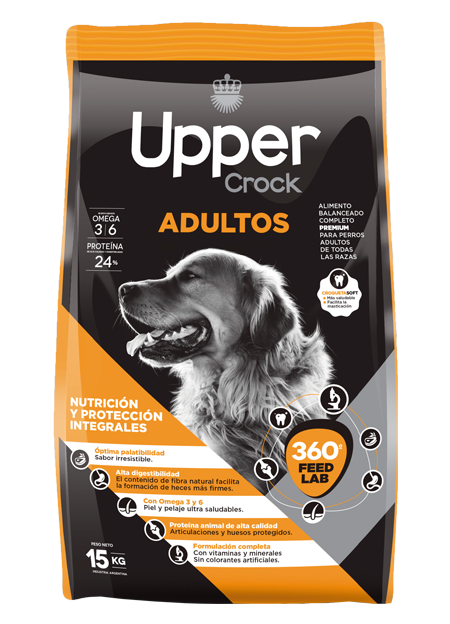 Upper Crock - Perros Adultos Razas Grandes x15kg
