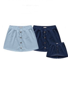 Saia shorts Jeans fake - Fakini