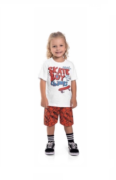 Conj. Camiseta skate boy + Bermuda - comprar online