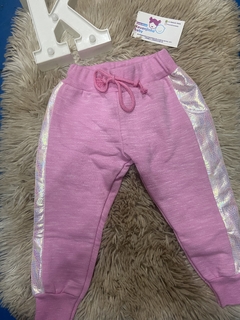 Calça de Moletom Rosa Tutti-Frut