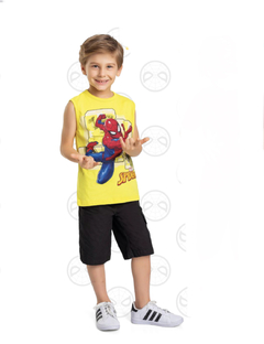 Regata branca Homem Aranha - comprar online