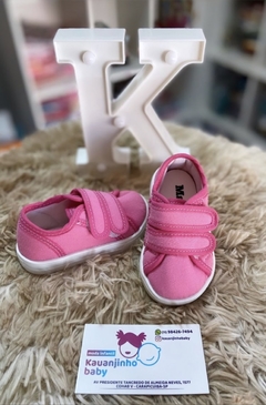 Tênis de Velcro Pink