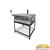 FORNO DE PIZZA 80X 60 ELETRICO CAPA INOX - 220V C/CAVALETE - COPAMETAL