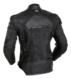 Jaqueta Motociclista Texx Falcon V2 Impermeável Preto Verde - Zum Acessórios para Motociclistas