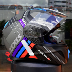 Capacete Masculino Axxis Gecko Sv Robocop Epic B1 Preto - Zum Acessórios para Motociclistas