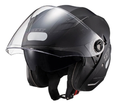 Capacete Aberto Texx Ugello Solid Dupla Viseira Solar Moto na internet