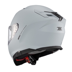 Capacete Texx Kaiman Solid Nardo Cinza Fosco Óculos Solar - comprar online