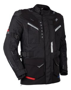 Jaqueta Texx Nomade Parka BigTrail Moto Preta Azul Vermelha