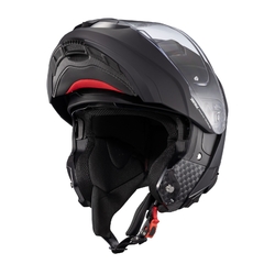 Capacete Texx Escamoteavel Kratos Solid Preto Fosc - loja online