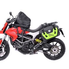 Bolsa Alforge Mala Lateral para Moto 100% Impermeável Verde - comprar online