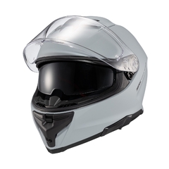 Capacete Texx Kaiman Solid Nardo Cinza Fosco Óculos Solar - Zum Acessórios para Motociclistas