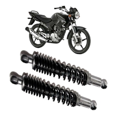 Par Amortecedor Traseiro Yamaha Ybr 125 Factor C/ Regulagem