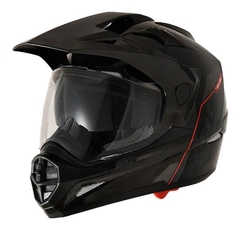 Capacete Motocross X11 Crossover Solides On E Off Road