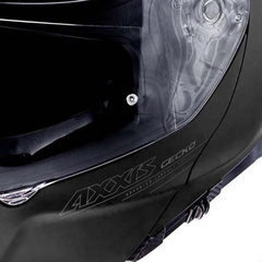 Capacete Gecko Sv Axxis Solid A1 Black Matte