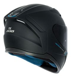 Capacete Axxis Segment Solid A1 Matt Black Preto Fosco na internet