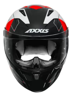 Capacete Moto Axxis Segment Switch B5 Red Gloss - Zum Acessórios para Motociclistas