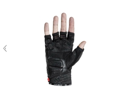 Luva Texx Panther Meio Dedo Couro Touch Moto Motociclista - comprar online