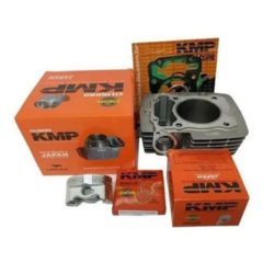 Kit Completo Pistão Anel Cilindro Junta Kmp Cg 150