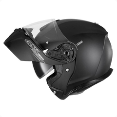 Capacete Gecko Sv Axxis Solid A1 Black Matte na internet