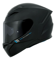 Capacete Axxis Segment Solid A1 Matt Black Preto Fosco