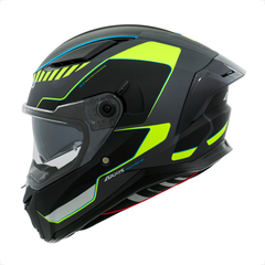 Capacete Axxis Panther Gale B3 Amarelo Flúor Preto - comprar online